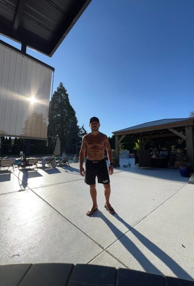 An image in Alessandro's male escort portfolio