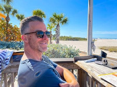 An image in Asher's male escort portfolio