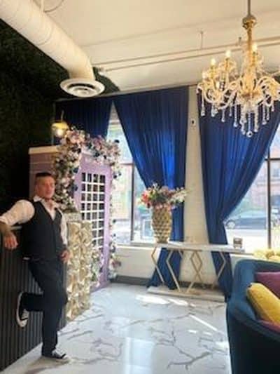 An image in Bruce Wayne's male escort portfolio