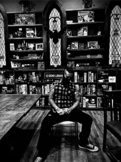 An image in Bruce Wayne's male escort portfolio