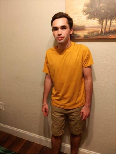 An image in Ethan's male escort portfolio