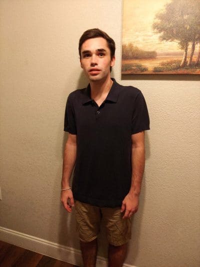 An image in Ethan's male escort portfolio