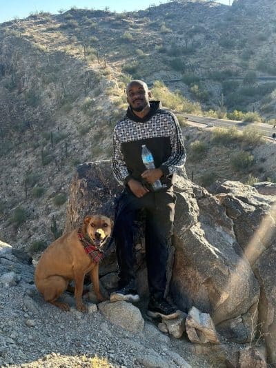 An image in Kevin's male escort portfolio