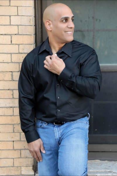 An image in Michael's male escort portfolio