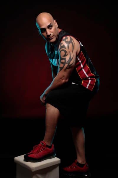 An image in Michael's male escort portfolio