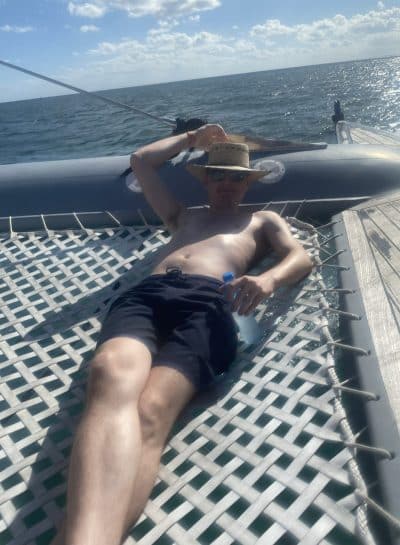 An image in Charles's male escort portfolio