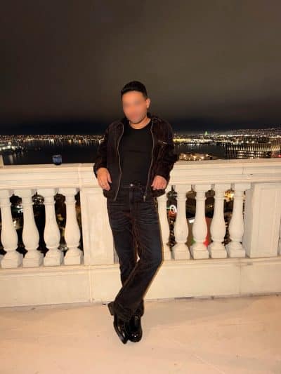 An image in Daniel's male escort portfolio