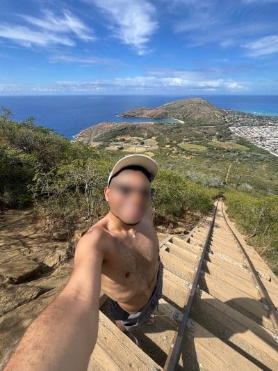 An image in Daniel's male escort portfolio