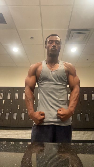 An image in Howard's male escort portfolio