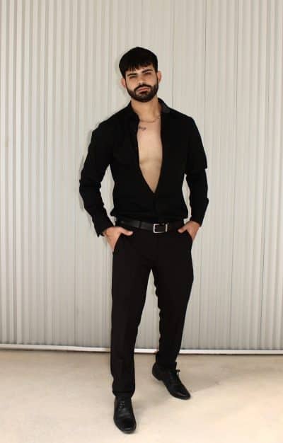 An image in Hugo's male escort portfolio