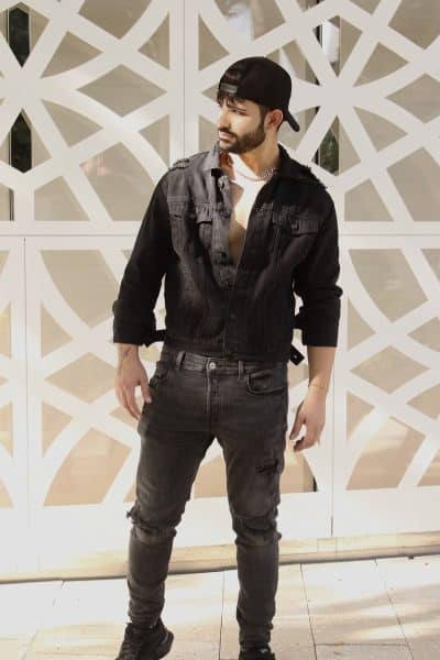 An image in Hugo's male escort portfolio