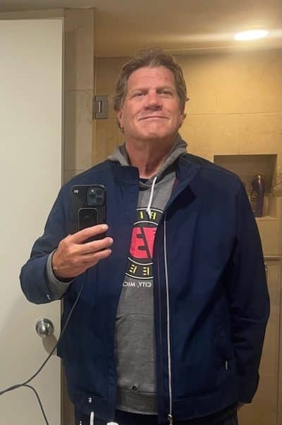 An image in Kevin's male escort portfolio