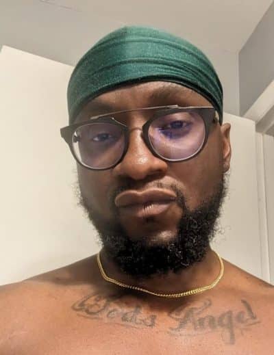 An image in Marcus's male escort portfolio