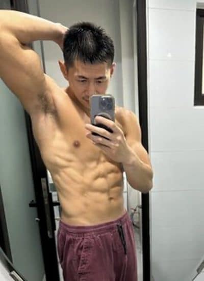 An image in Ronin's male escort portfolio