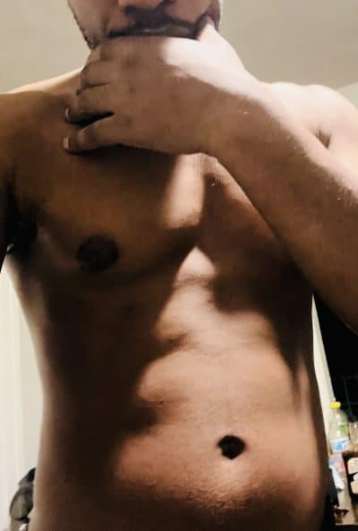 An image in Marcus's male escort portfolio