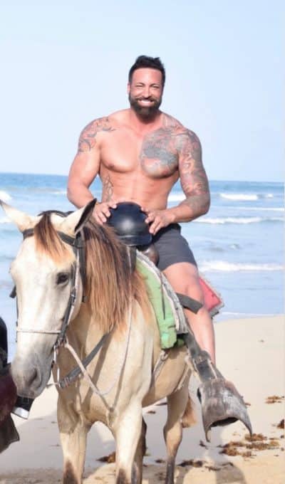 An image in Robby's male escort portfolio