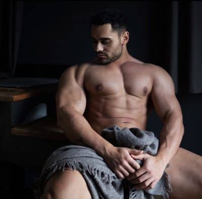 An image in Dante's male escort portfolio