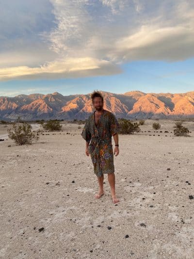 An image in Nate's male escort portfolio