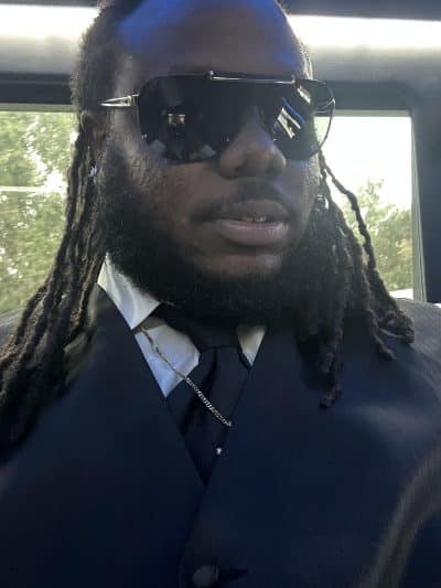 An image in Allen's male escort portfolio
