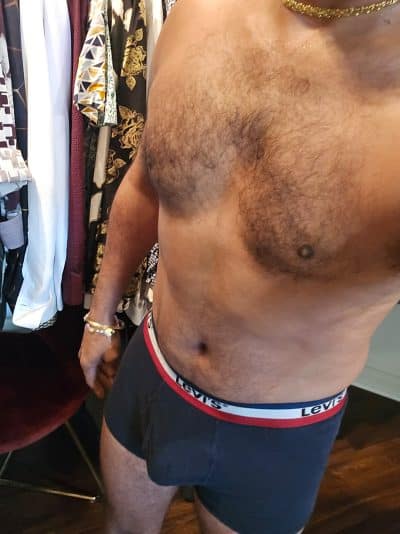 An image in Raj's male escort portfolio