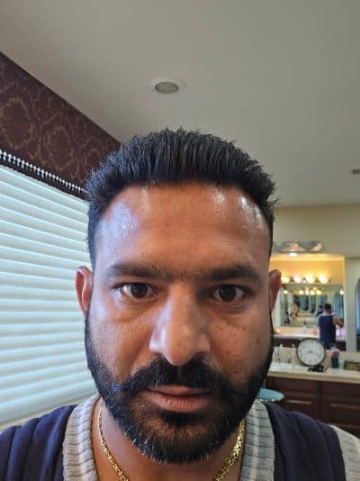 An image in Raj's male escort portfolio