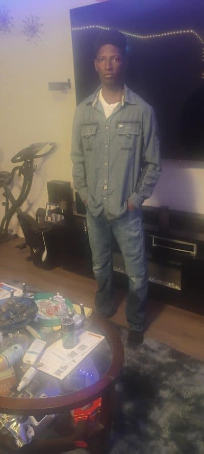 An image in Hameed's male escort portfolio