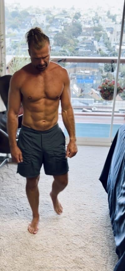 An image in Jasper's male escort portfolio
