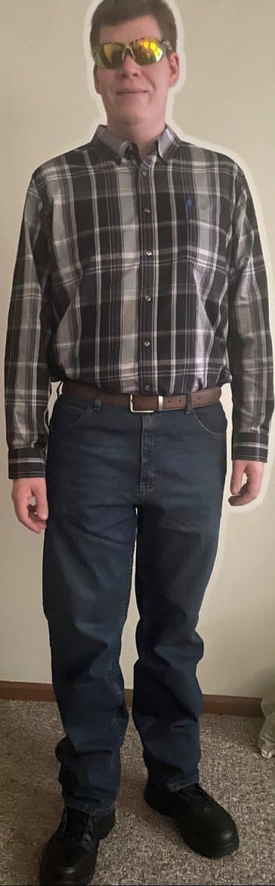 An image in Jonathan's male escort portfolio