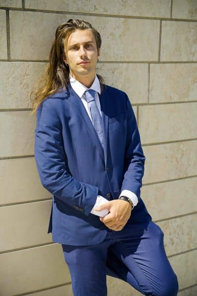 An image in Nolan's male escort portfolio