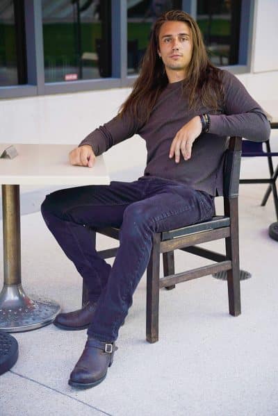 An image in Nolan's male escort portfolio