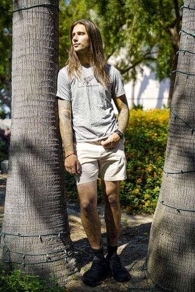 An image in Nolan's male escort portfolio