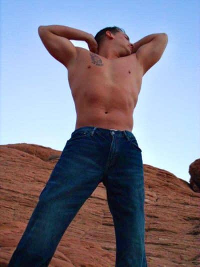 An image in Tully's male escort portfolio