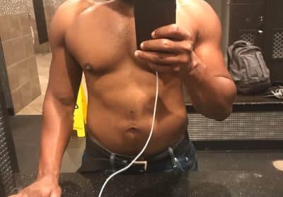 An image in Yasin's male escort portfolio