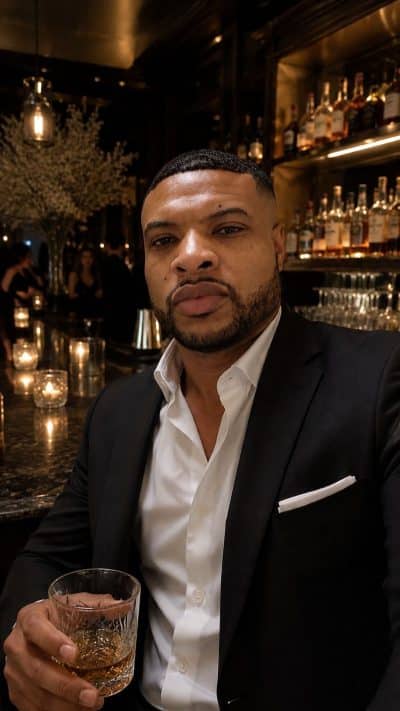 An image in Jamar's male escort portfolio