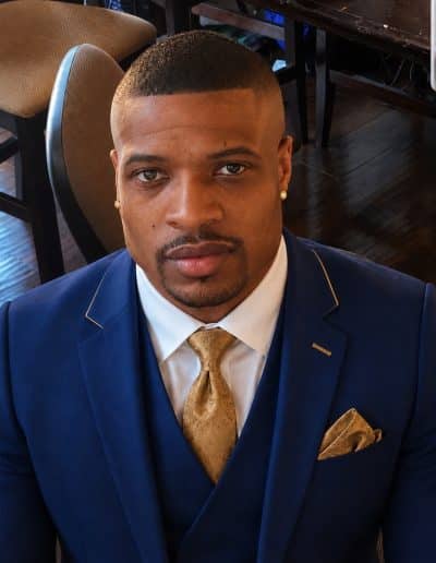 An image in Jamar's male escort portfolio