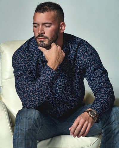 An image in Dominic's male escort portfolio