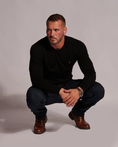 An image in Dominic's male escort portfolio