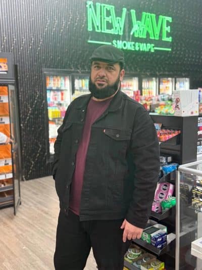 An image in Ahmadi's male escort portfolio