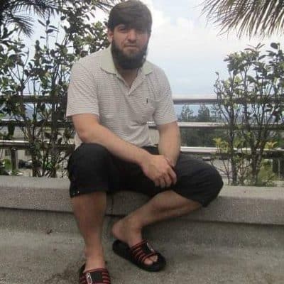 An image in Ahmadi's male escort portfolio