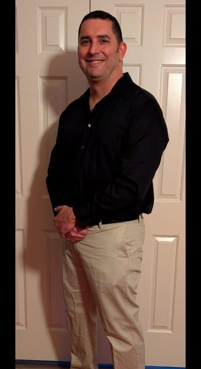 An image in Vince's male escort portfolio