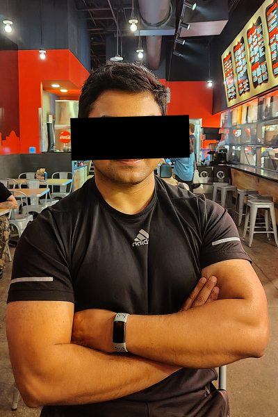 An image in Alex's male escort portfolio