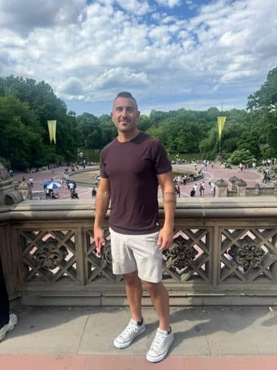 An image in Andy's male escort portfolio