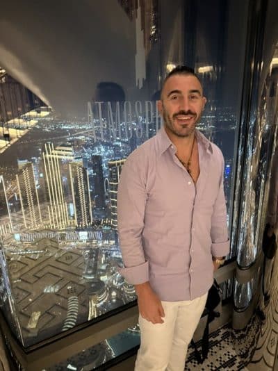 An image in Andy's male escort portfolio