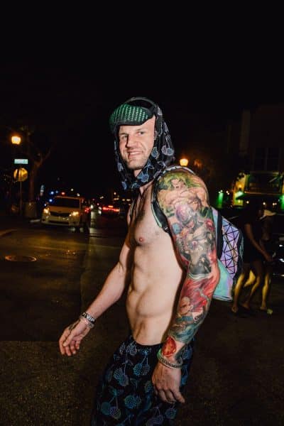 An image in Brian's male escort portfolio