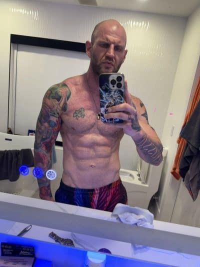An image in Brian's male escort portfolio