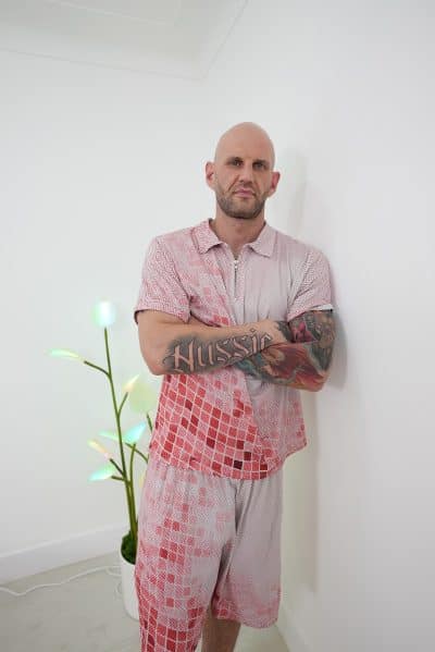 An image in Brian's male escort portfolio