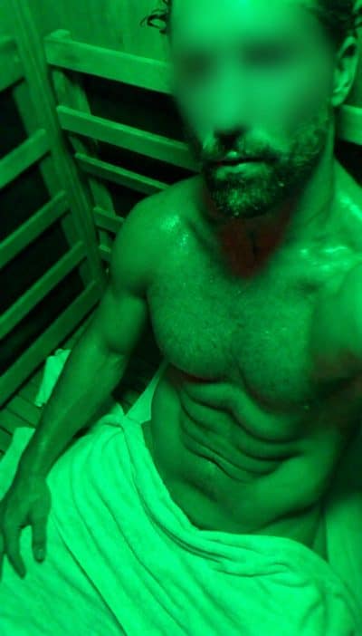 An image in Jackson's male escort portfolio