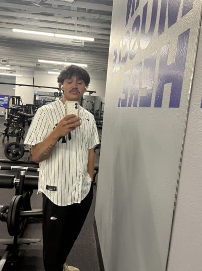 An image in Bailey's male escort portfolio