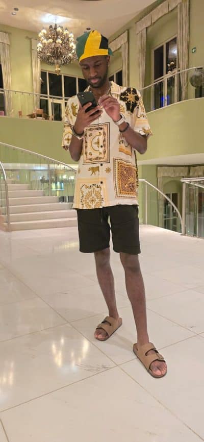 An image in Brandon's male escort portfolio