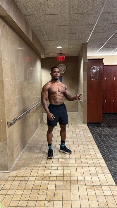 An image in Dashawn's male escort portfolio